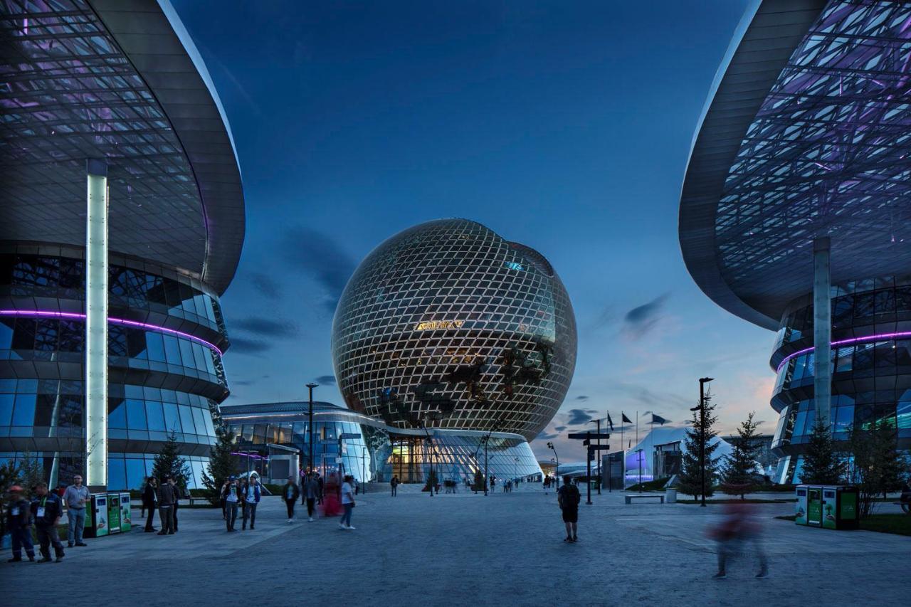 Кабанбай Батыра 58Б/7 Apartamento Astana Exterior foto